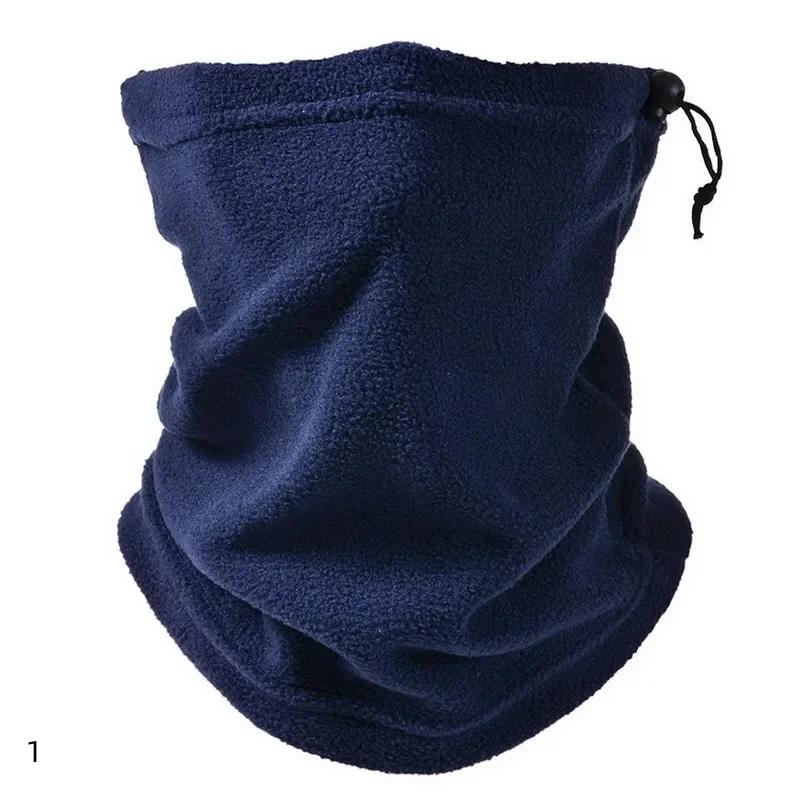 Fleece Neck Warmer Winter Windproof Scarf For Men Women Soft Warm Face Cover Bandana Mask Snowboard Skiing Outdoor Sports Gaiter