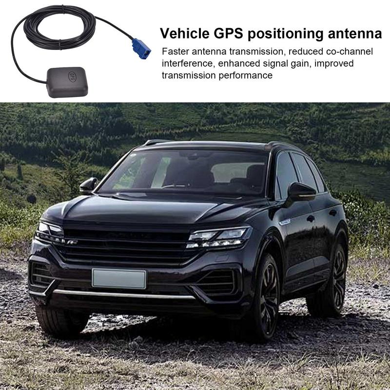 1575.42MHz Car GPS Antenna FAKRA-C Connector GPS Receiver Waterproof Auto Aerial Adapter For RNS315 RNS510 Navigation