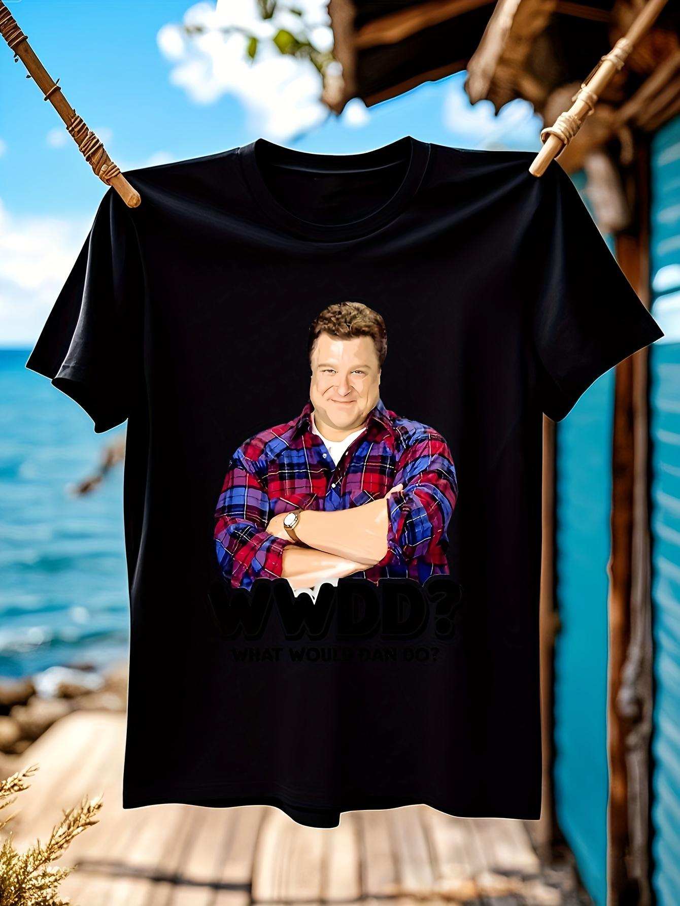 WWDD What Would Dan Conner Do Roseanne TV Show Vintage Gr... XL