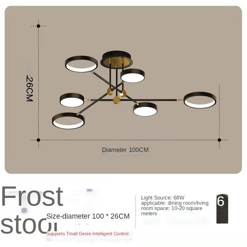 Modern Minimalist Ev LED Lambalar Ferforje Yemek Odası Lamba Oturma Odası Lamba Çalışma Tavan Lambası