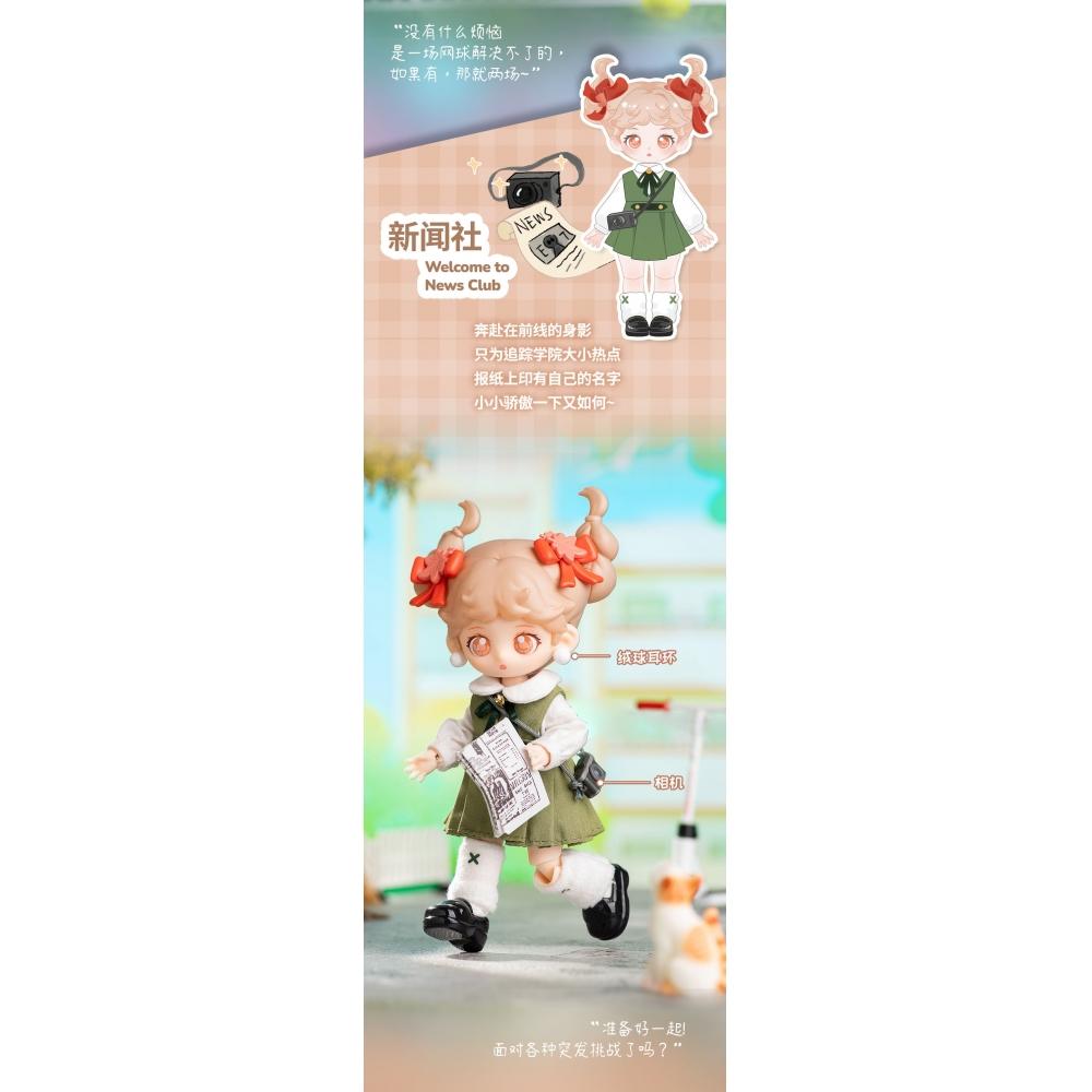 Null Teennar High School Club Series Trading Doll  1box  6pcs 