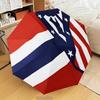 Atletico Madrid Crest Automatic Folding Umbrella - 8-Rib Travel Umbrella with Auto Open/Close & Portable Gifts for holidays or birthdays
