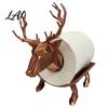 Durable Toilet Paper Stand 3D Printed Elk Holder Stable Base Bathroom Tissue Roll Decorative Holder Dispenser Waterproof PLA Towel Storage for Home