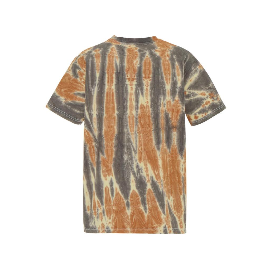 Onitsuka Tiger Denivita Series Tie-Dye SS Tee Printed Round Neck Short Sleeve T-Shirt Men tops Brown 2181B183-200