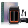 Hatteker Shaver for Men Dual-Head Beard Shaver Razor Reciprocating Ultra Shaving Machine Smooth Clean Shave & Skin Whitening