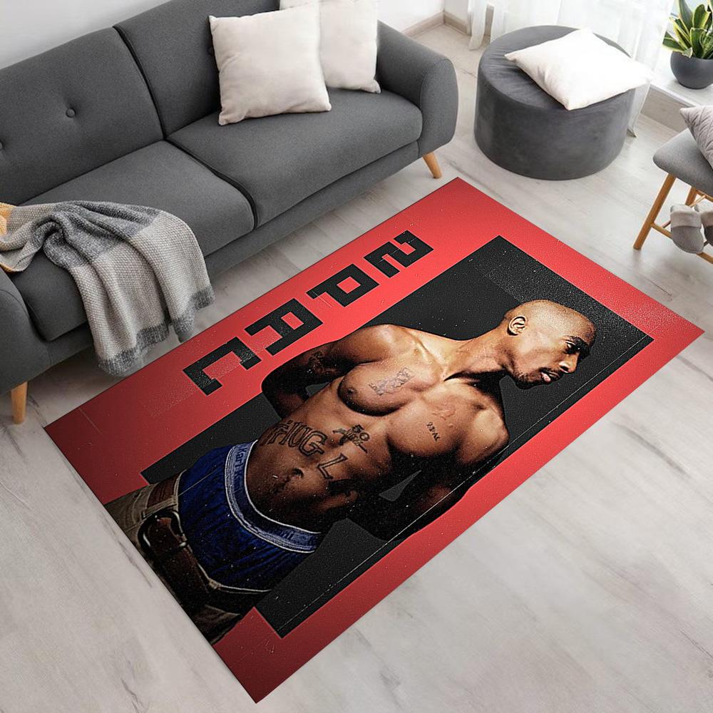 2pac Carpet Suitable for Dining Room Decorate room Playrooms Game Room Antislip Carpet Office home decor Perfect Gift for Women/Men