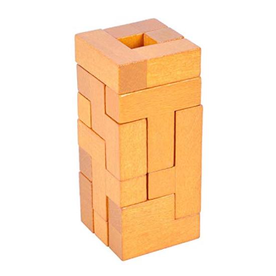 Lifepower Wooden Puzzle, Wooden Toy, Educational Toy for Adults and Adults, Brain Training, Compact, Educational Toy, Time Killer, Suitable for