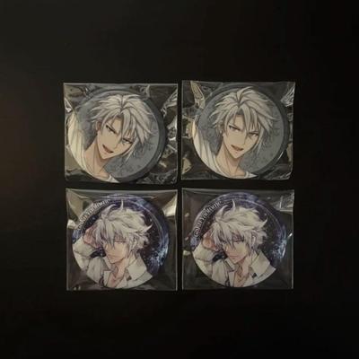 [USED] IDOLiSH7 Yaotome Gaku Can Badge Movie Nana 4 Pieces Bonus