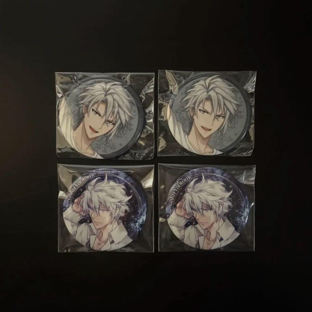 [USED] IDOLiSH7 Yaotome Gaku Can Badge Movie Nana 4 pieces Bonus