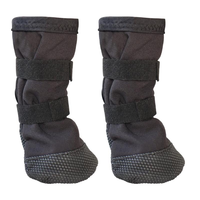 

2Pieces Soft Dog Paws Protectors Post Surgical Recovery Sleeves Nonslip Traction Outdoor Indoor Use Dog Paws Boot Shoe S