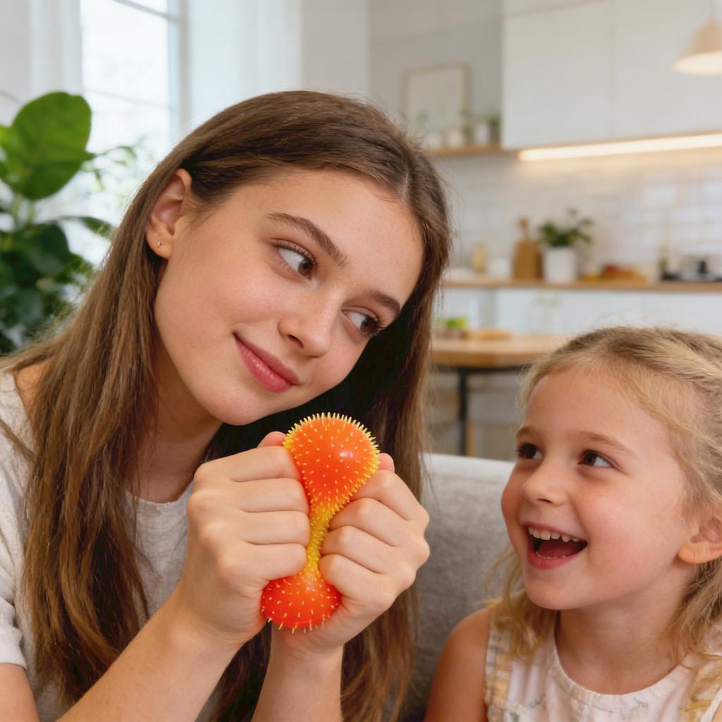 Color-Changing Ball, Cute Stress-Relieving Toy, Maltose Ball, Great Gift For Children.