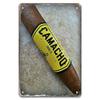 Metal Tin Poster Cigar Plaque Retro Metal Plate Gentleman Smoke Cigar Whisky Vintage Metal Tin Sign Bar Club Man Cave Wall Decor