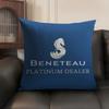 B-Beneteaus Y-Yachts Cushion Cover Summer Breathable Linen Organic Fabric Double-Sided Printing Sofa Pillow Case Home Decor