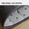 Thickened Cobblestone Bathroom Floor Mat Dirt-resistant Absorbent Floor Mat  for Toilet