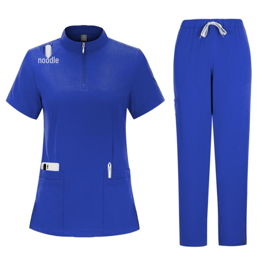 Women's Short Sleeve Spa and Salon Uniform Shirt 