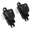 2PCS Rear Door Window Switch Left Right Impact Proof 25411 1KL5 for Tiida Altima Sylphy Qashqai
