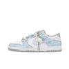 Nike Dunk Jiang Immersed Moon Abrasion Resistant Slip Resistant Low top Skateboard Shoes Unisex White Blue HF5441-105(Team724-)