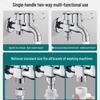 Xihe Brass Dual-Head Washing Machine Faucet