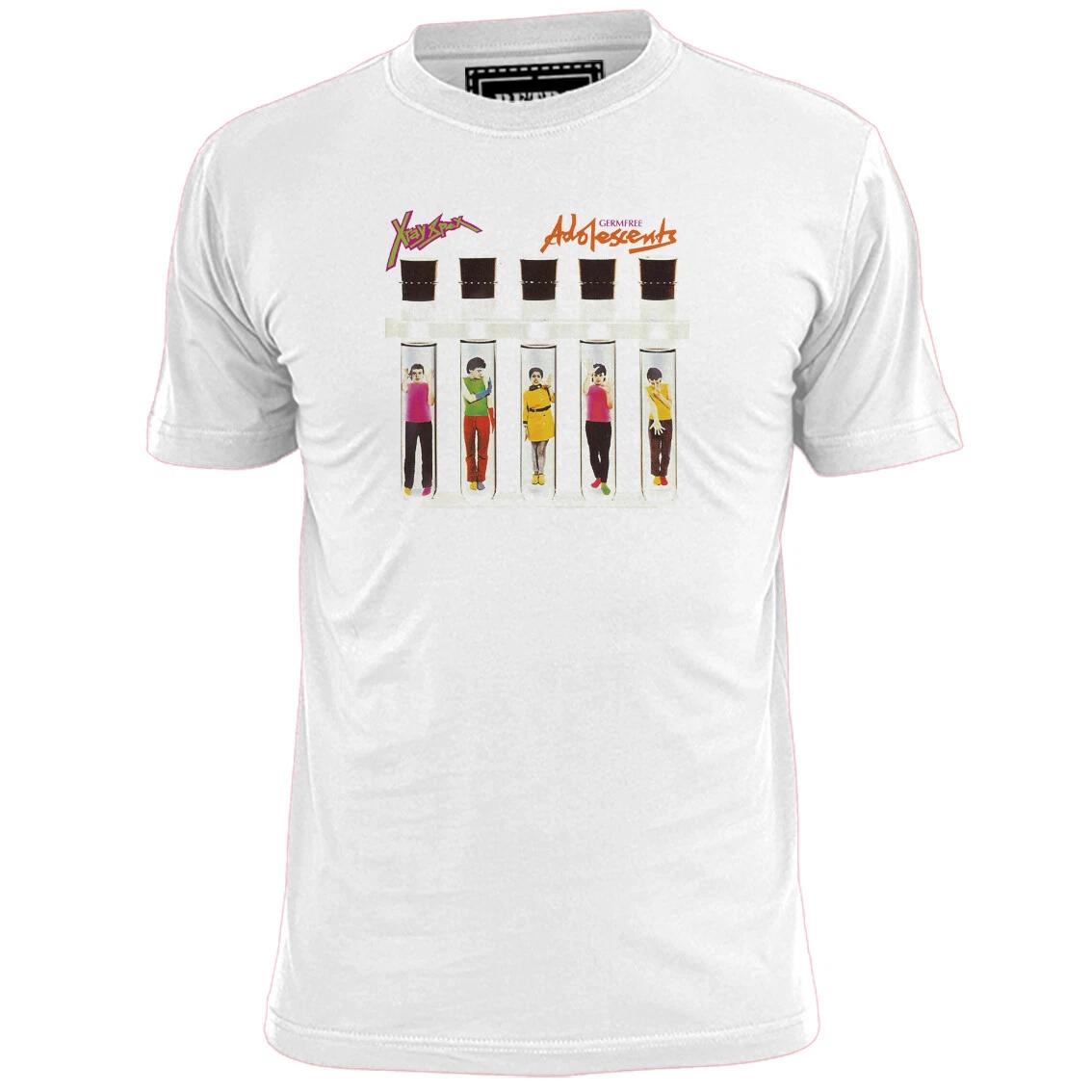 

Mens X-Ray Spex Germ Free Adolescence Punk T shirt Pistols Ruts 4XL