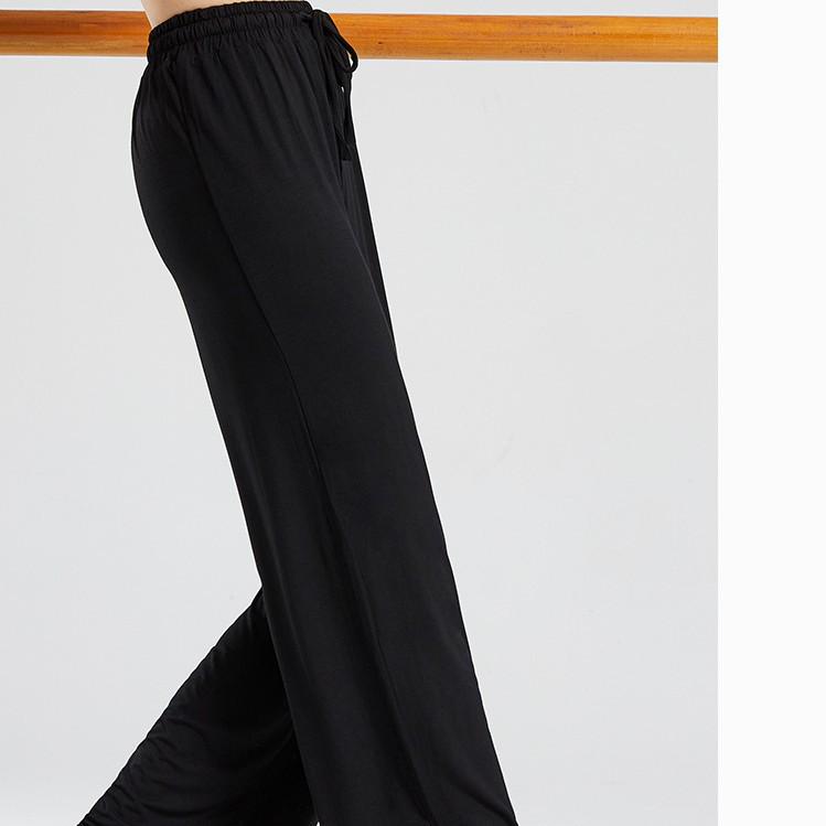 Modal Cloud High Waist Wide Leg Tanz- & Yogahose - Elastischer Drapierfall für Moderne & Klassische Stile