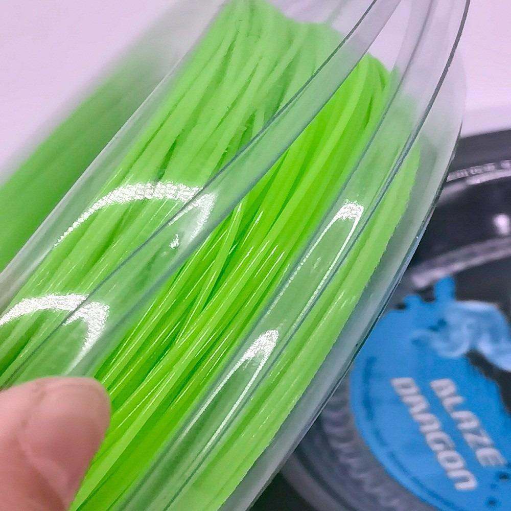 Polyester Tennis String Smooth Neon Green Tennis String Portable Racquet String For Tennis Racket неоновый зеленый
