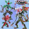 Stranger Things Demogorgon Monster Blume Alien Modell Bausteine Set für Kinder