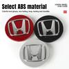 4pcs 69mm Car Wheel Center Hub Center Cap Rim Hub Dustproof Cover Emblemem For Honda Fit Jazz GK5 Civic Type-R CRV Pilot Accord aig256