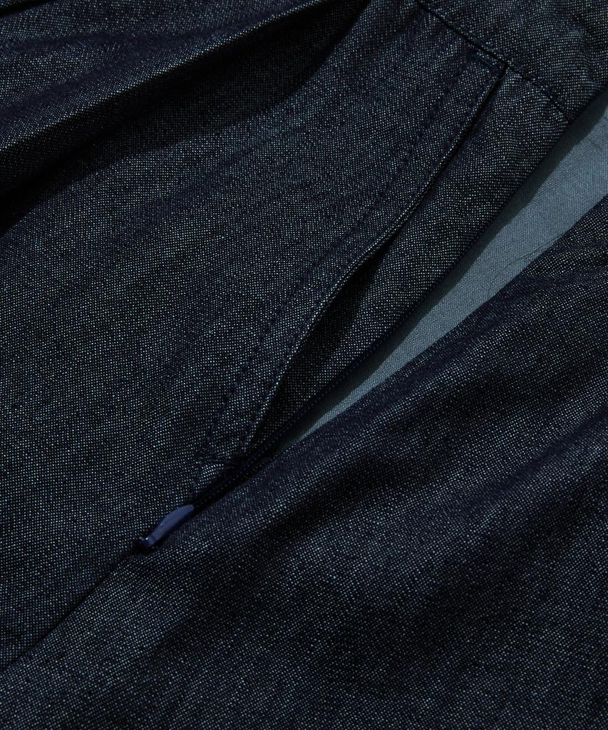 Penfield Laser Cutting Embroidery Skirt Indigo_Fs2Ws43F