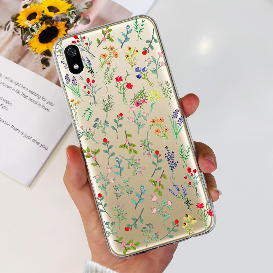 For Xiaomi Redmi 7 7A Case Silicone Soft Transparent TPU Protective Skin Back Cover For Xiomi Redmi 7A Funda Redmi7a Redmi7 Capa