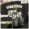 New Apparel Grey Day 2025 Tour Dates Reprint T-Shirt Two Sided Concert Merch Unisex T-Shirt