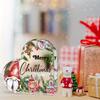 Merry Christmas Teapot Gnome Heart-Shaped Acrylic Decor - Perfect for Home & Office, Ideal Holiday Gift for Family and Friends - Acrylic Desktop 