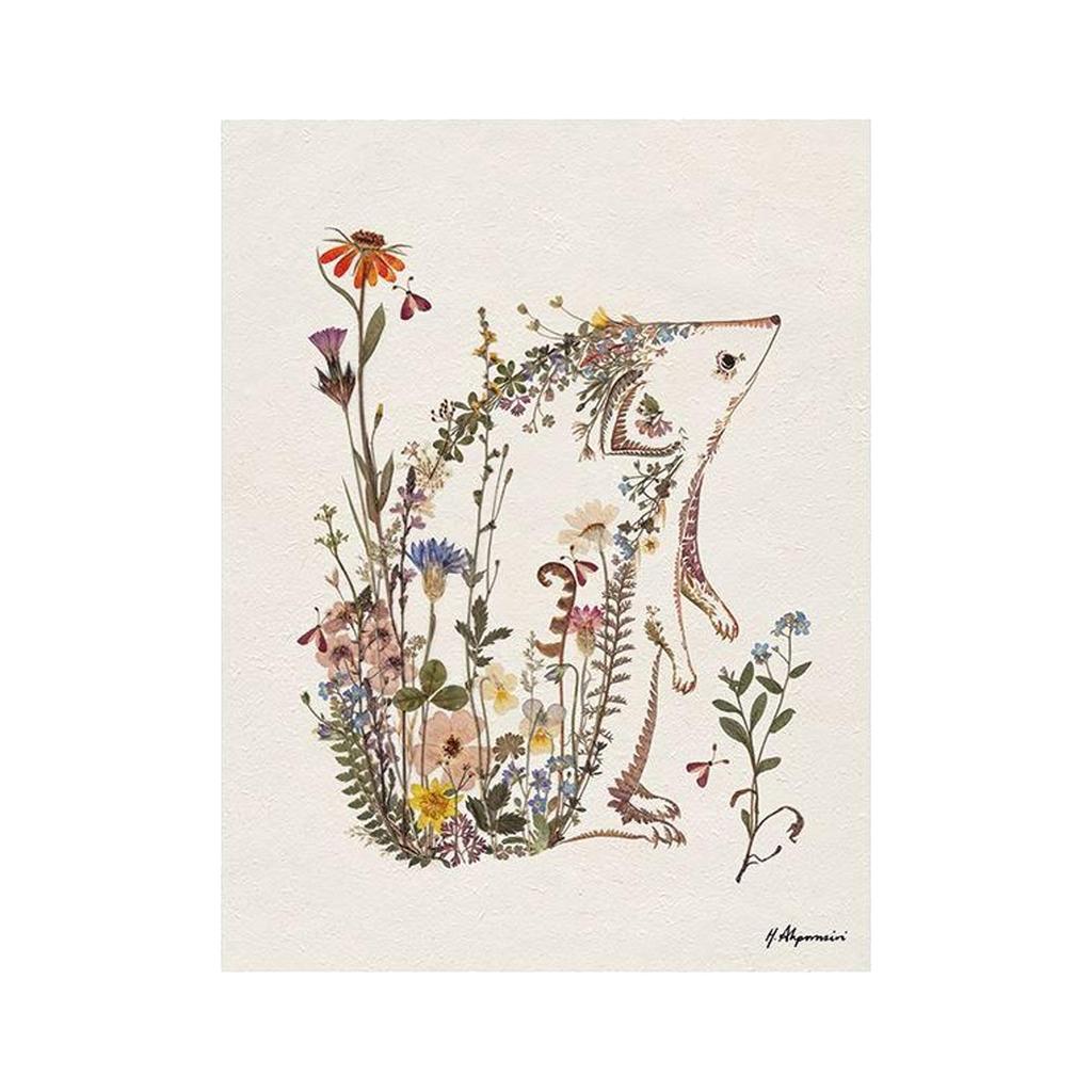 Helen Ahpornsiri Cottage Garden Hedgehog Poster