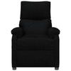 VidaXL Fauteuil de massage Noir Tissu 342461