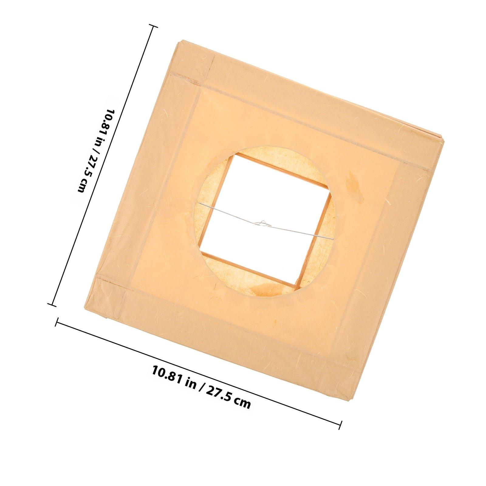 

Decorative Paper Lampshade Chic Pleated Ceiling Light Cover for Bedroom Living Room Ambient Lighting Solution Paper Lampshades бежевий