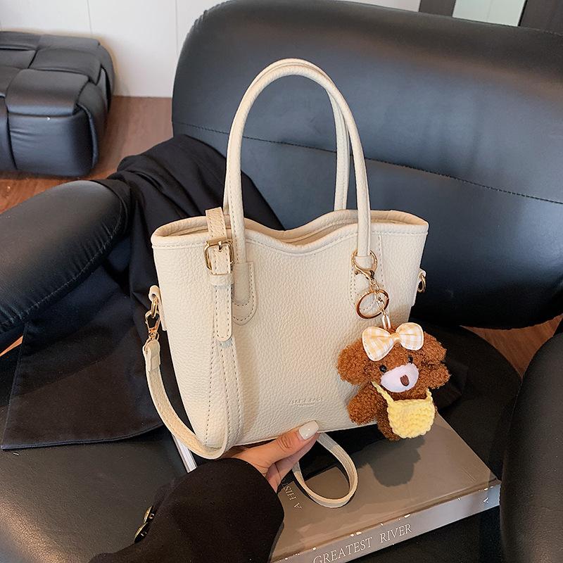 Premium Textur ausländischer Stil tragbare Bucket Bag Damen 2025 neu vielseitige Mode Gemüsekorb einzelne Schulter Messenger Damenhandtasche