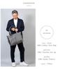 NEVEREND Horizontal Tote A4 Shoulder Simple Large Perfect for or Laptop Gray Men's Bag, Size, Lightweight, Multi-Pocket, Bag, Design, Capacity,