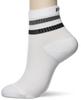 Prince Socks PS371 Gray Black Sizes Women's (351) 23-25