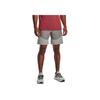 Under Armour Unstoppable Hybrid Color Block Mid-Rise Slim Fit Sports Shorts Men shorts Light-Gray 1373780-294