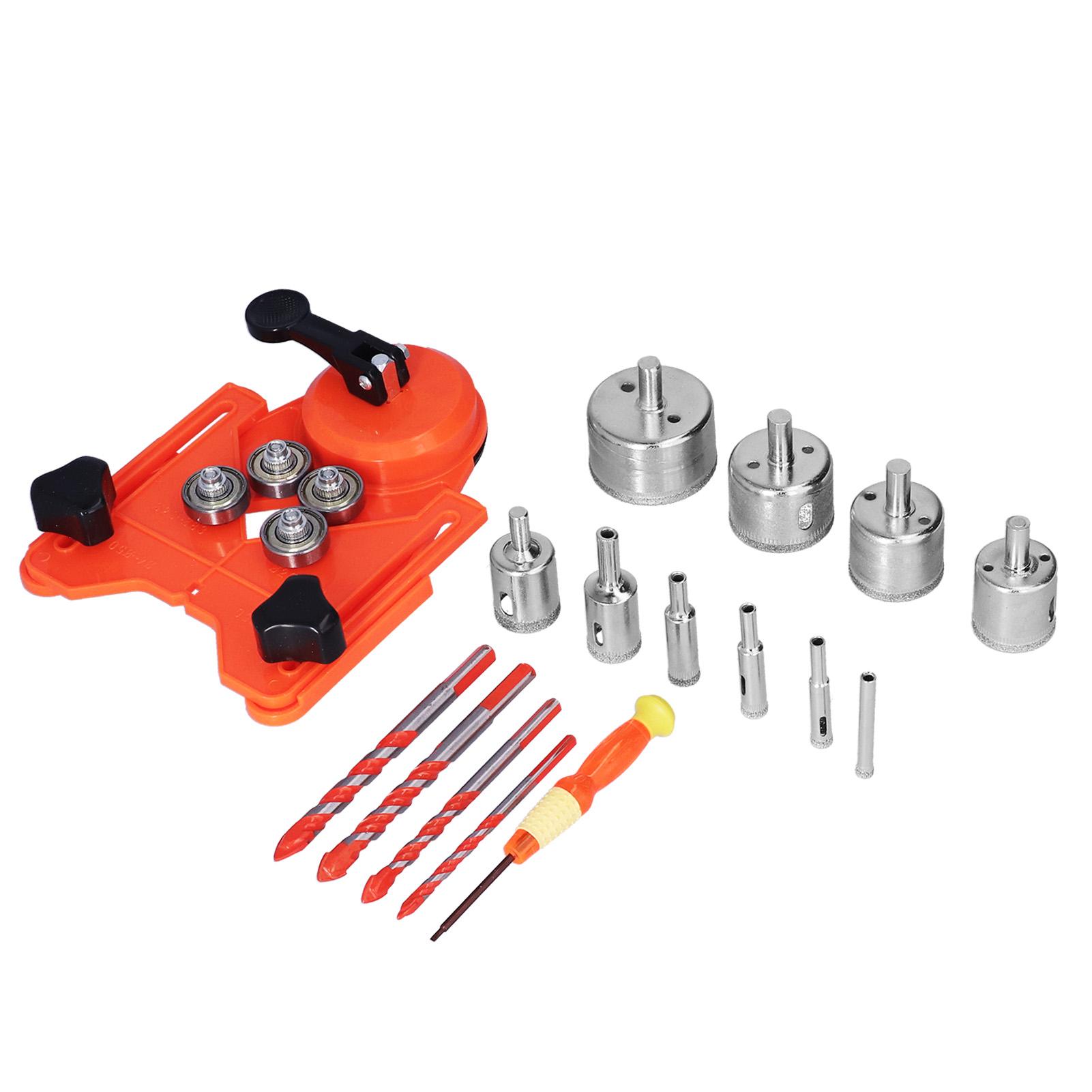 

16Pcs Drill Bit Hole Saw 650mm Cutter Drilling Tool Set Kit for Tile Wood