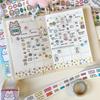 MINKYS Kawaii 3M DIY Hand Tent Tape Sticker Cartoon Animal Symbols Kpop Decorative Stickers Cute Cartoon School Stationery
