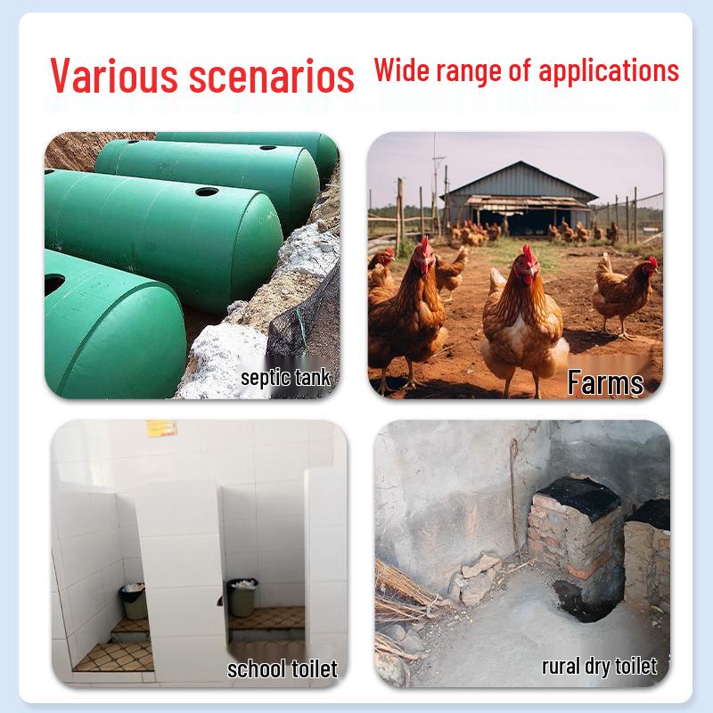 Biodegradatore per Fossa Settica: Potente Deodorante e Scioglitappi per WC a Secco e Pulizia Tubi