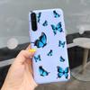 For Phone Case OnePlus Nord Cover Soft Silicone Leopard Flower Butterfly Painted Candy TPU Case For One Plus Nord 1 + Nord Coque