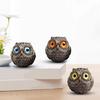 Charm Resin Owl Decoration With Fine Detail Owl Sculpture For Bedroom, Office, Or Living Area for Stylish Home