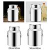 Coffee Canister Stainless Steel Barrel Milk Transport Container Sealed Bean Cereal