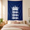 Englische Nationalmannschaft Wandteppich hohe Qualität zur Dekoration von Wohnzimmer Schlafzimmer Studentenwohnheim Wänden ideal als Schlafzimmer Wandkunst oder Weihnachtsgeschenk