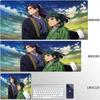 Große Mauspads Laptop Gaming Zubehör Computer Gamer Anime Tastaturunterlage Mauspads Schreibtisch Die Apotheker-Tagebücher Mauspads