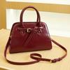 New French-style Light Luxury Handbag for Women, High-end Leather Shoulder and Crossbody Bag, Versatile Small Square Bag In Oil Wax Leather