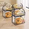 With Zipper Handle Doll Storage Bag Large Capacity Clear Storage Case Collection Container  Doll