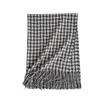 Autumn and Winter Thickened Warm Scarf Contrasting Color Plaid Imitation Cashmere Fringed Versatile Scarf Fashionable Commuter Decorative Shawl