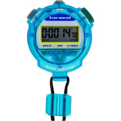 CREPHA Digital Stopwatch Sports Alarm Lap Countdown Timer Blue TEV-4013-BL
